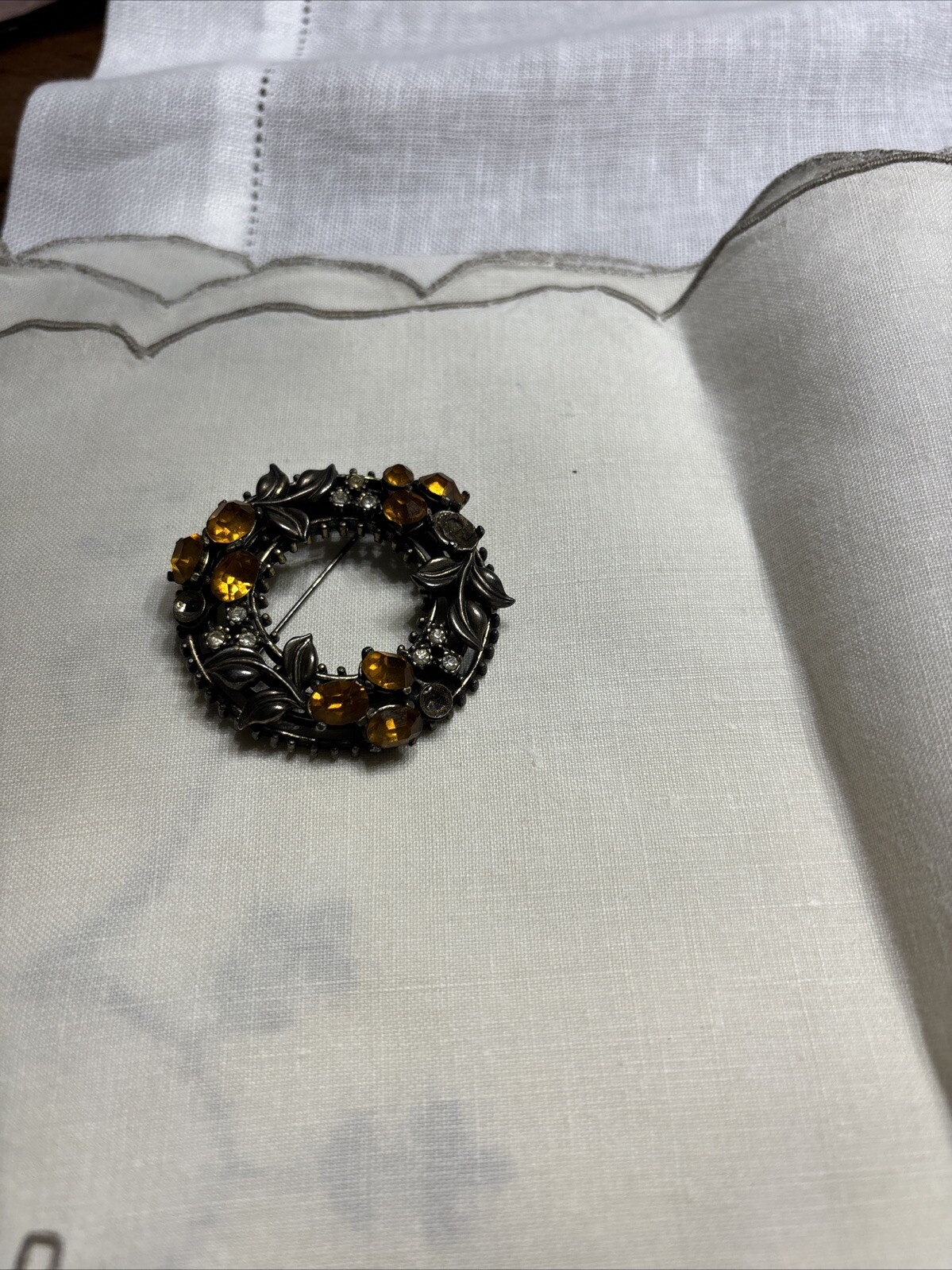 Bernard’s statement wreath brooches, c1930s, Larg… - image 2