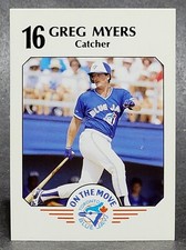 1989 Toronto Blue Jays Fire Safety #23 Greg Myers