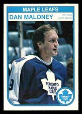 1982-83 O-Pee-Chee Dan Maloney #326 - Toronto Maple Leafs