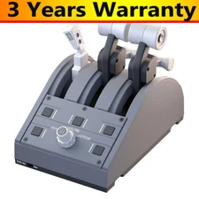 TCA Yoke Boeing Edition Flight Simulator Throttle Quadrant Compatible w/XBOX/PC