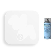 Rust-Oleum Chalky Clear Lacquer Spray Paint Matt Furniture 400ml