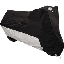 Nelson-Rigg - MC-904 Defender Deluxe Motorcycle Cover, Black/Silver - 2X-Large