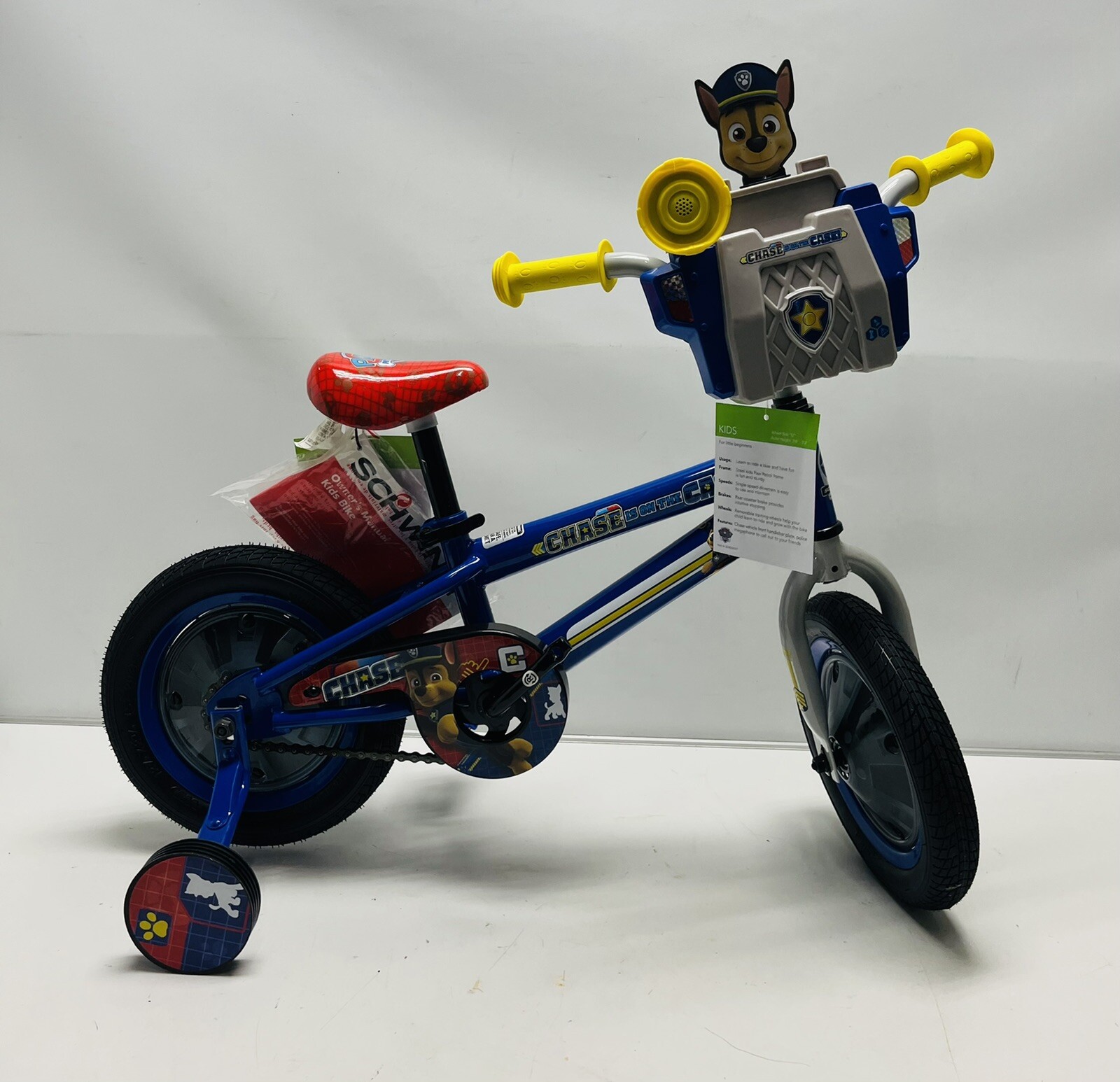 Nickelodeon Paw Patrol Chase Kids 12 