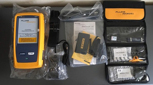NetAlly 1T-3000 OneTouch AT Copper & Fiber Ethernet & WiFi Network Speed Tester - Picture 4 of 4