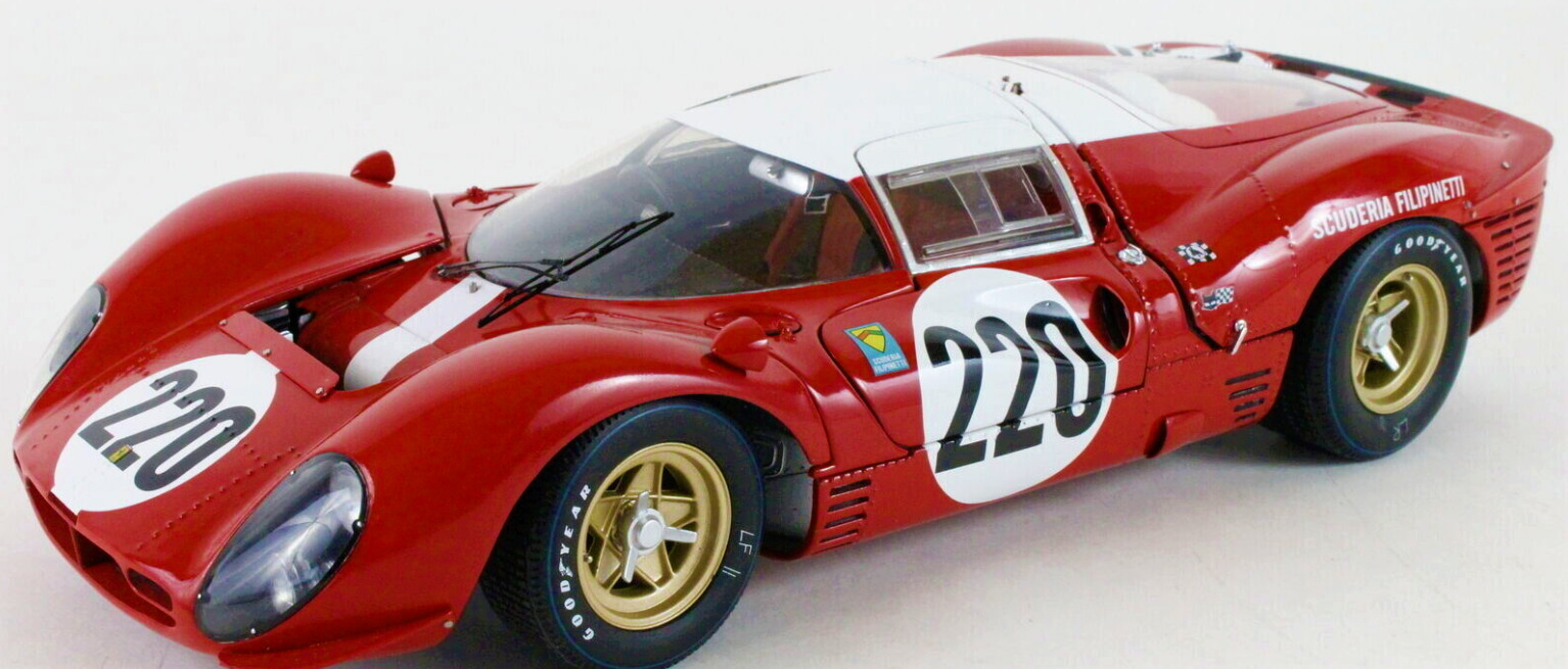 Ferrari Race Car Le Man Racing Racer1960s Custom Built Metal Body1:18SCALE MODEL