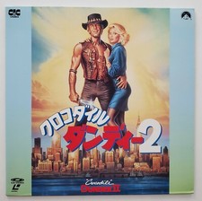 Crocodile Dundee 2 Japanese Imported Laserdisc Paul Hogan Linda Kozlowski Japan