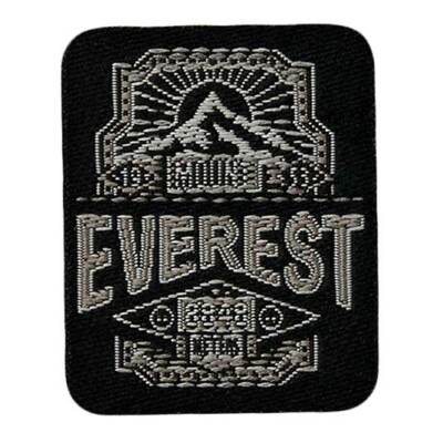 Mono Quick 04480 Mount Everest Etikett, Bügelbild, Patch, ca. 3,0 x 4,0 cm 1953 
