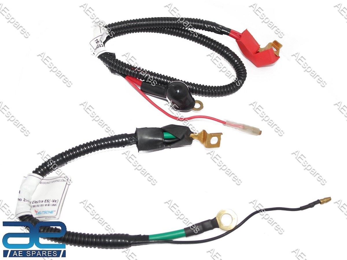 For Royal Enfield Bullet Electra Machismo Battery Cable Set S2u