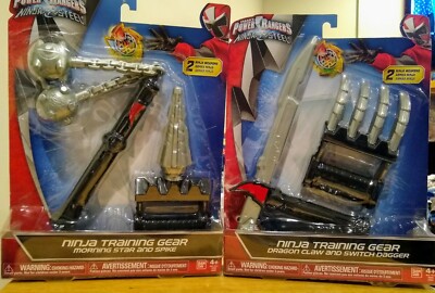 Power Rangers Ninja Steel Morning Star and Spike & Dragon Claw and Switch Dagger