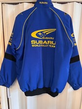 retro Subaru World Rally team Bomber style Jacket L