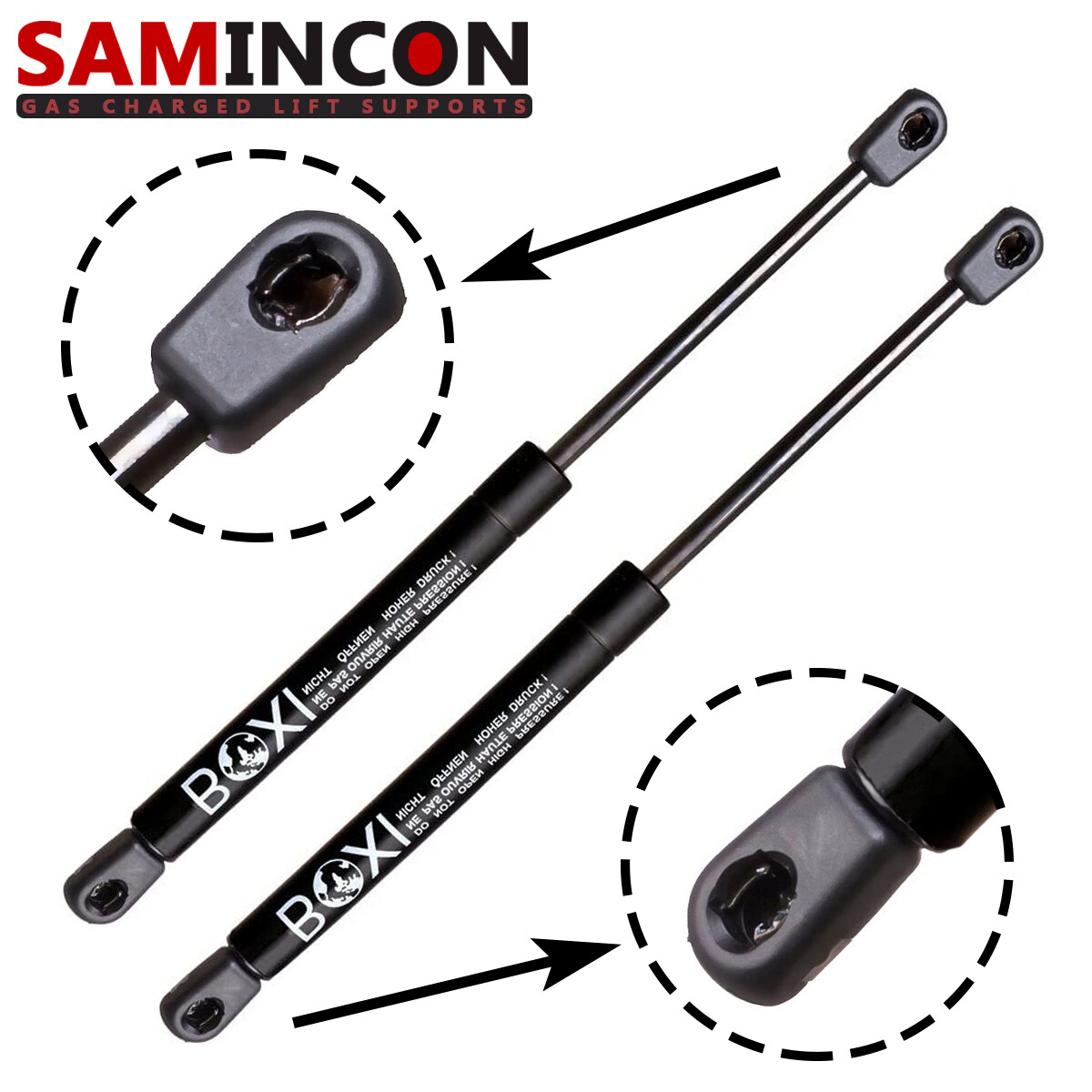 2X Universal Lift Supports Gas Struts For Truck Pickup Tool Box Lid RV