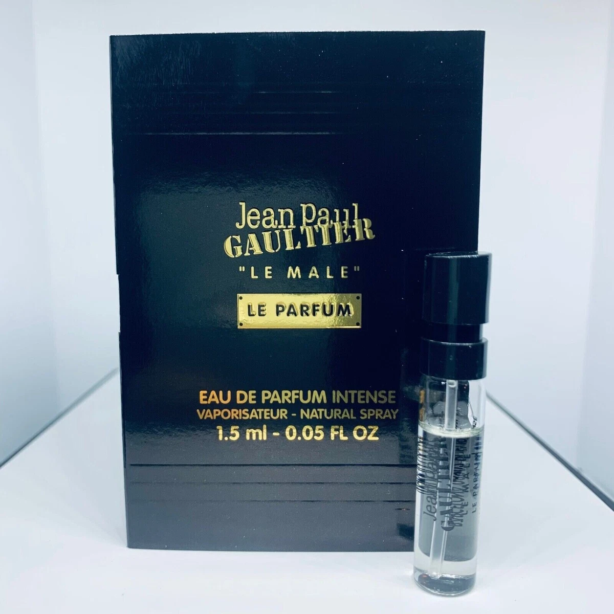 Jean Paul GAULTIER Le Male Le Parfum EDP INTENSE Sample 1.5mL 0.05oz Spray