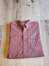 Chaps Ralph Lauren Mens CRL Vintage Checkered Button Up Dress Shirt Size L