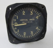 KARNISH INSTRUMENTS K-100 VERTICAL SPEED INDICATOR GAUGE RATE OF CLIMB