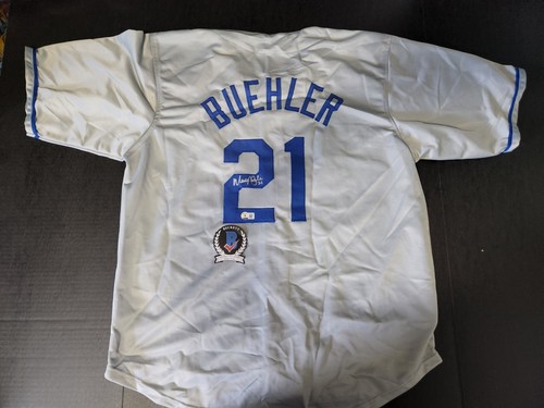 walker buehler signed jersey