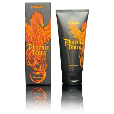 Phoenix Tears Tattoo Aftercare Healing Cream, Moisturizing Lotion, Panthenol