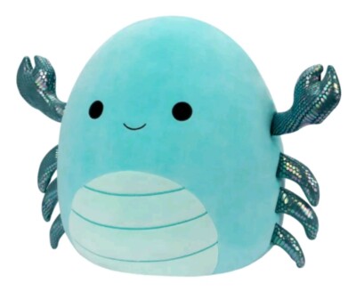 Large Squishmallows 16'' Soft Toy Carpio Teal Entrepreneu Scorpion Kids Toys Rare