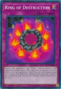 Ring of Destruction - YS17-EN036 - Common - 1st Edition x3 - Near Mint