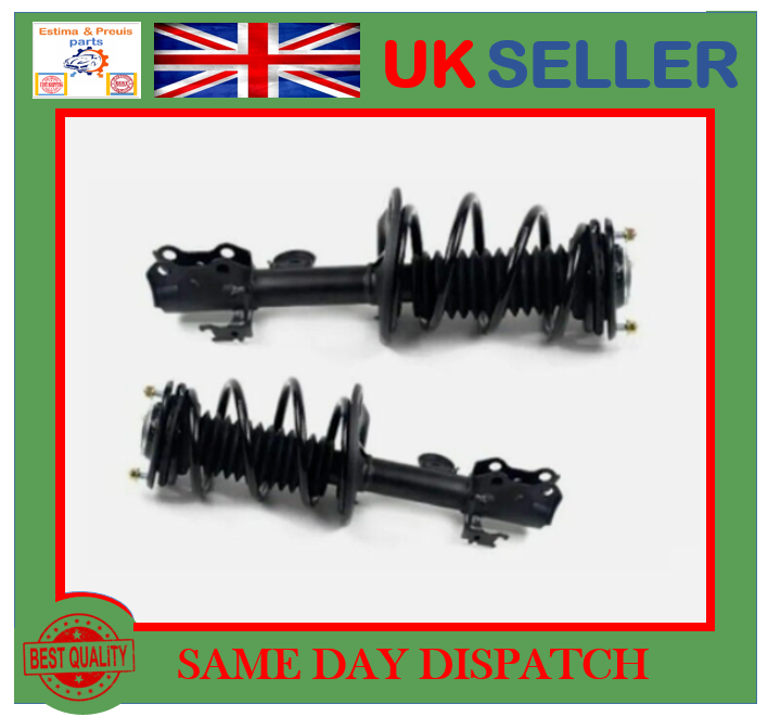 For TOYOTA ESTIMA FRONT SHOCK ABSORBERS Complete PAIR LEFT AND RIGHT ...