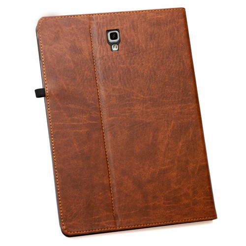 Leder Schutzhülle Samsung Galaxy Tab A 10.5" T590/595 Tablet Tasche Cover Case - Picture 9 of 12