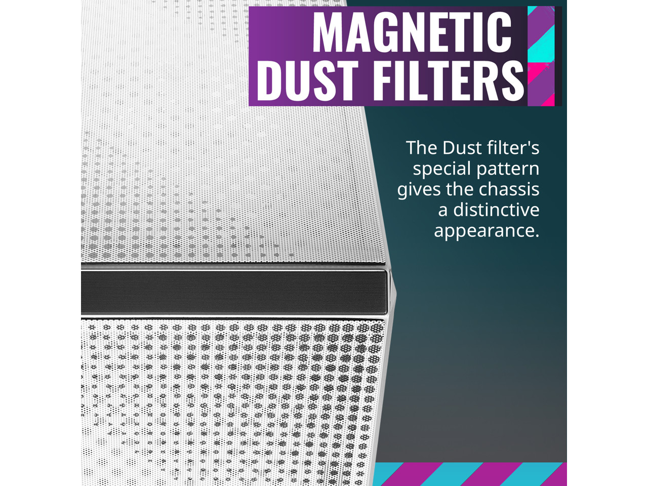 Cooler Master MasterBox Q300L Белый Micro-ATX Tower магнитный пылевой фильтр