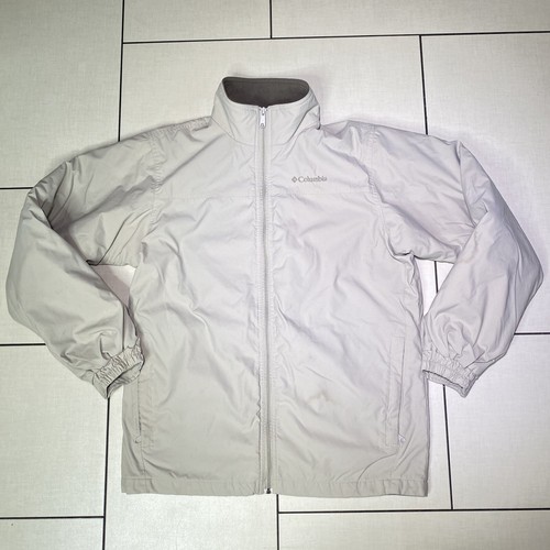 Khaki Fleece Lined Full Zip Jacket 