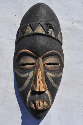 Afrikanische Maske Handarbeit  - Bild 1 von 4