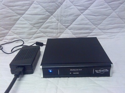 Netstreams MediaLinX MLAV300 IP Video Encoder, StreamNet HD Audio Video Network