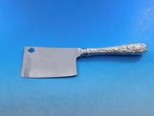 Repousse by Kirk Sterling Silver Cheese Cleaver HH w/Stainless Custom 6 7/8