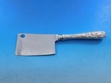 Repousse by Kirk Sterling Silver Cheese Cleaver HH w/Stainless Custom 6 7/8"