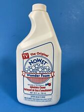 Vintage Original NoWet Wonder Foam Carpet Upholstery Cleaner Sz 26 Oz 1.15 per fl oz