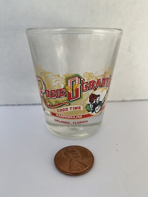 Vintage Rosie O'Grady's Good Time Emporium Shot Glass Orlando Florida 