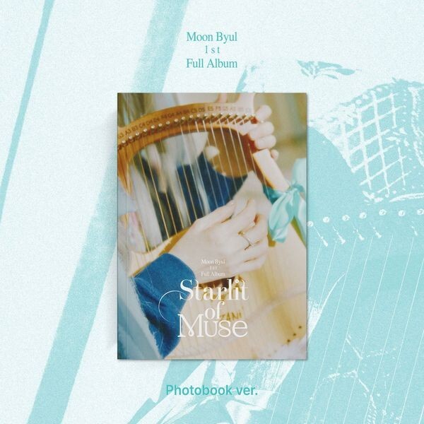 Starlit Of Muse - Photobook Version - incl. 112pg Photobook, Bookmark, Photocard, Lyrics Paper, Folded Poster, Sticker + Postcard by Moon Byul (CD, 2024)