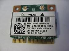 Dell YFHN7 DW1701 802.11bgn Wlan Wireless BCM94313HMGB BLUETOOTH Mini PCI-E Card