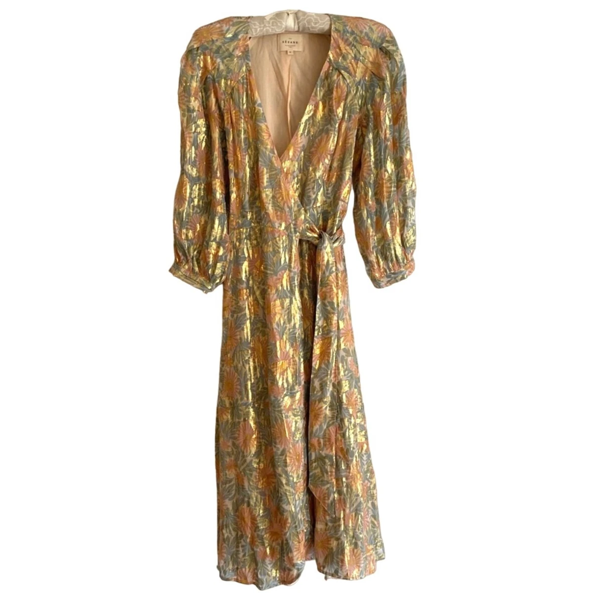 Robe orchidée sezane hot sale