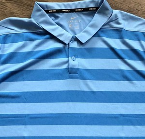light blue nike polo