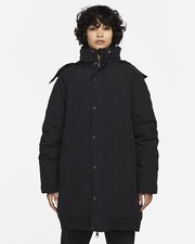 New Sz M Nike Jordan Essentials Down Fill Parka Jacket Coat Dh0781-010 Oversized