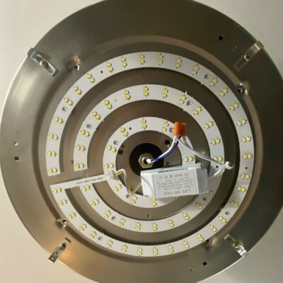 42'' Retractable Ceiling Fan Light Kit 3 Color Changes 36W Led Driver Led Panel