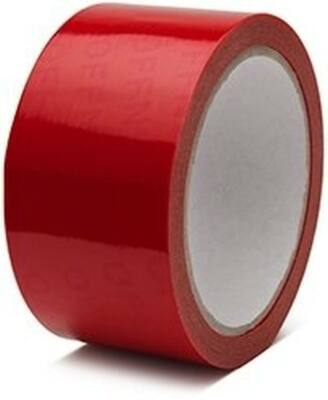 SKS 110 50mmx50m geöffnet Sicherheitsklebeband Sigel rot                        