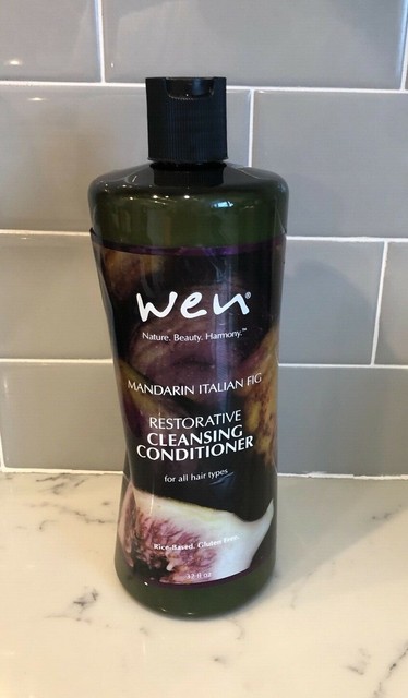Wen Mandarin Italian Fig Restorative Cleansing Conditioner 32 Oz