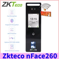 Zkteco nFace260 WiFi IP65 Face Facial Recognition Door Access Control System