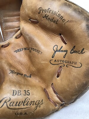 Rawlings DB-35 Johnny Bench 33” USA Well Padded Baseball Catchers