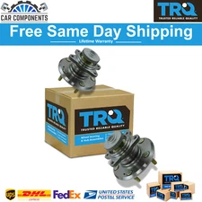 TRQ Rear Wheel Bearing Hub Assembly Set For 2006-2010 Hyundai Sonata Kia Optima
