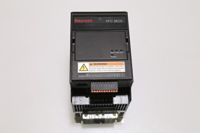 REXROTH used FREQUENCY CONVERTER VFC3610,VFC3610-0K40-1P2-MNA DRV-I-4216=9M21