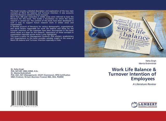 Work Life Balance & Turnover Intention of Employees von Neha Singh ...