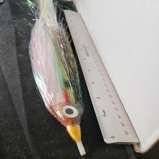 SALTWATER FLY FISHING FLIES LURES TUBE FLY OFFSHORE MARLIN AUSSIE SCAD WAHOO 10"