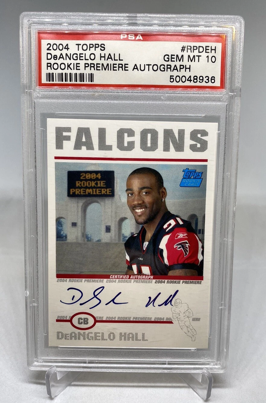 DeAngelo Hall Topps Rookie Premiere Autograph #RPDEH Rookie Premiere Autograph