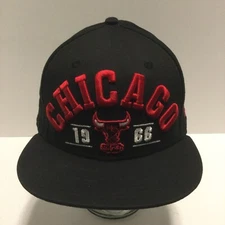 Chicago Bulls 9Fifty HAT Windy City 1966 NBA Hardwood Classics Snapback BLACK
