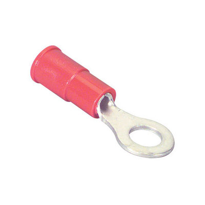 100 Star Ring Terminals – 22-18 AWG For #8 Stud – Car Power & Ground Wire Connectors By MOLEX