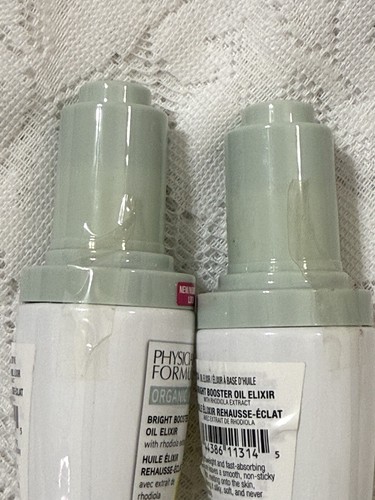 (2) Physicians Formula Organic Wear Bright Booster Oil Elixir Sealed 1 fl oz Ea - Picture 3 of 3